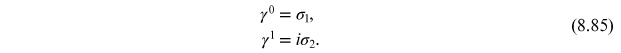 Equation (8.85)