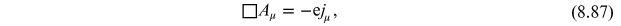 Equation (8.87)