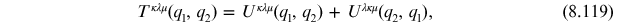 Equation (8.119)
