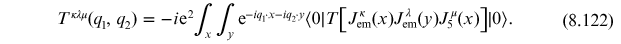 Equation (8.122)