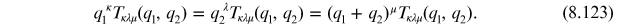 Equation (8.123)