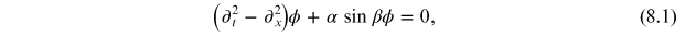 Equation (8.1)
