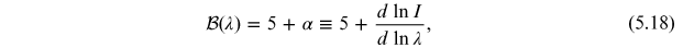 Equation (5.18)