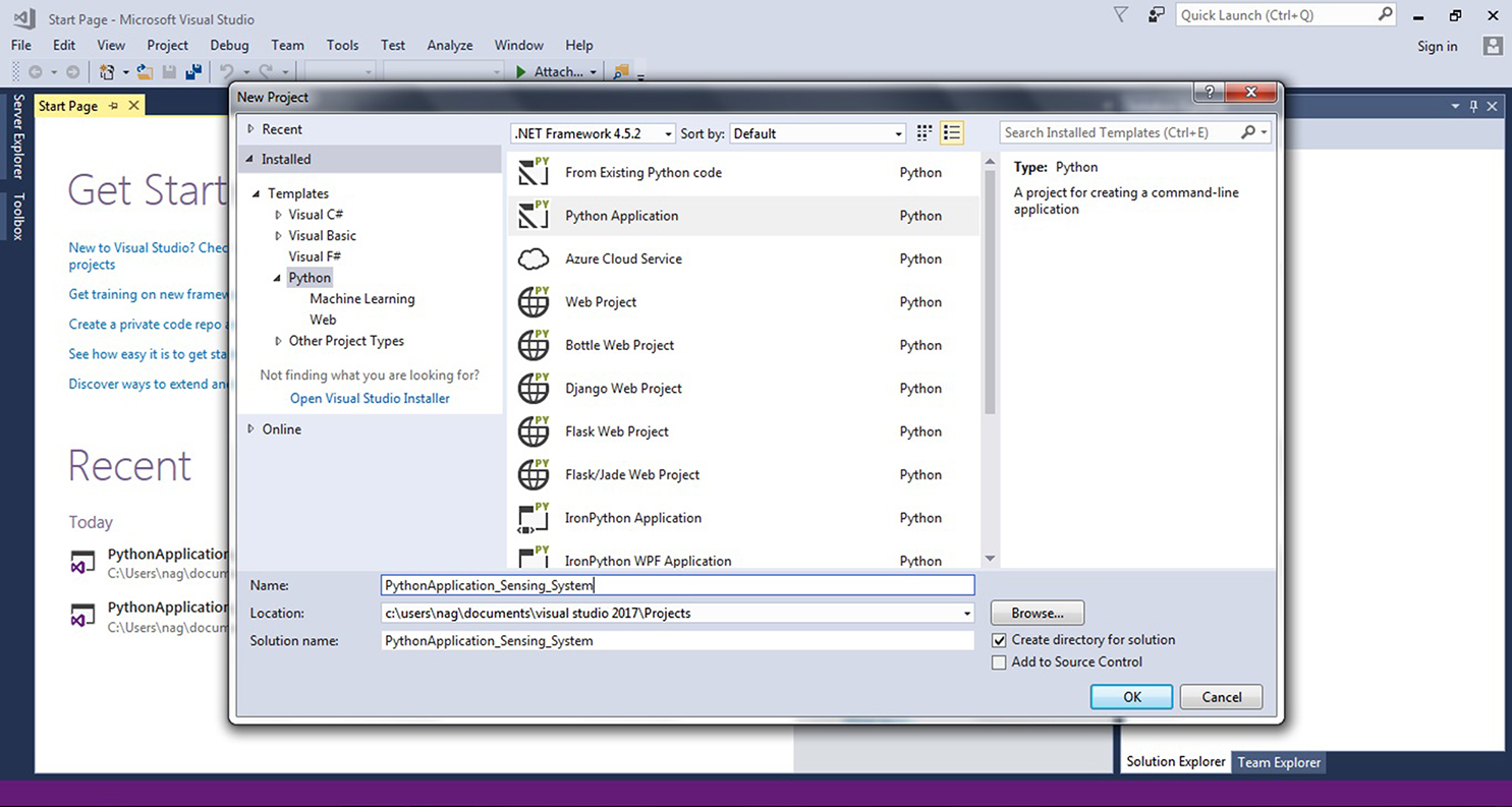 GUI-based software development for sensor data collection, data ...