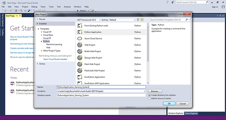 GUI-based software development for sensor data collection, data ...