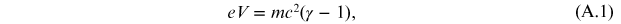 Equation (A.1)