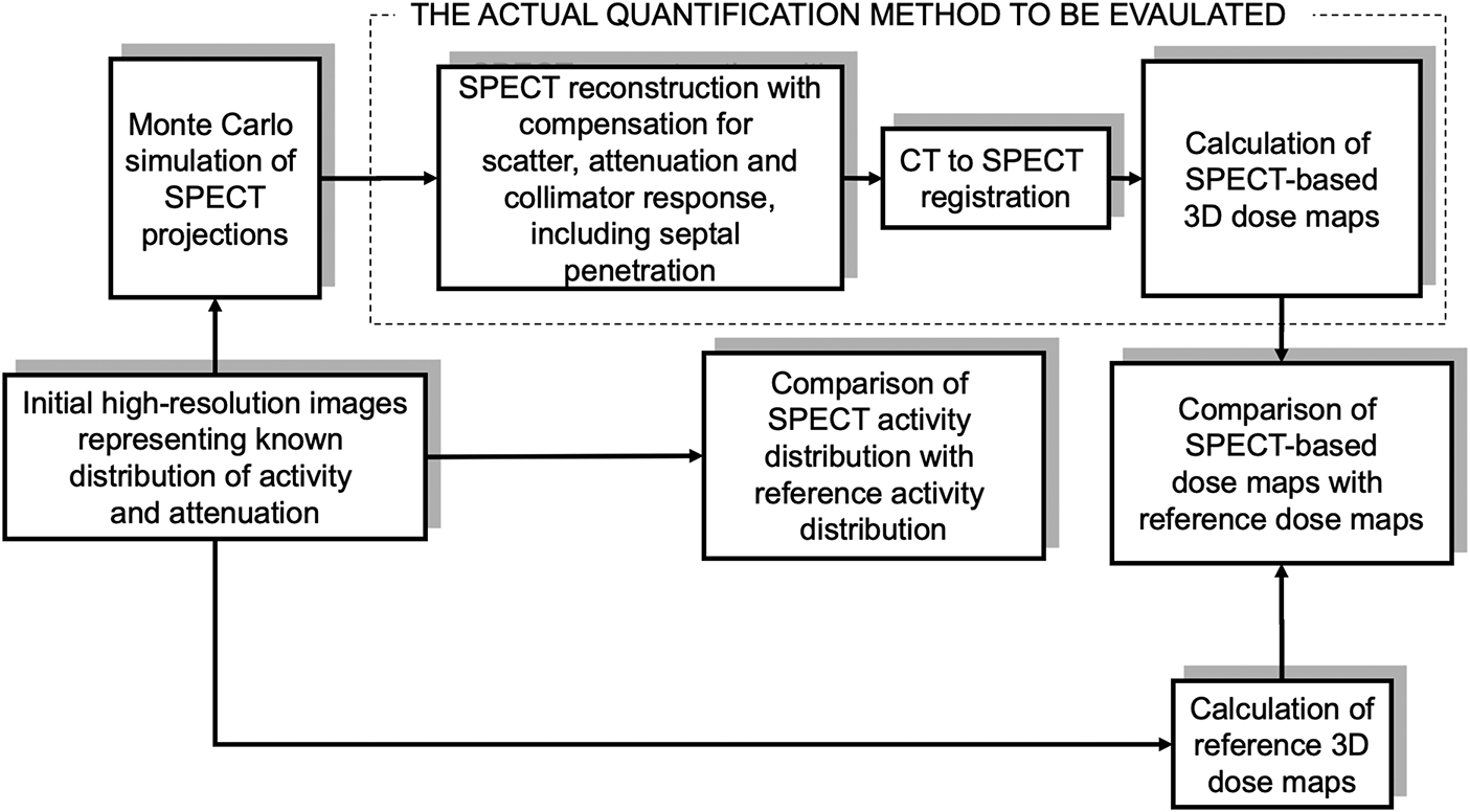 The use of Monte Carlo simulations to evaluate image-based absorbed ...