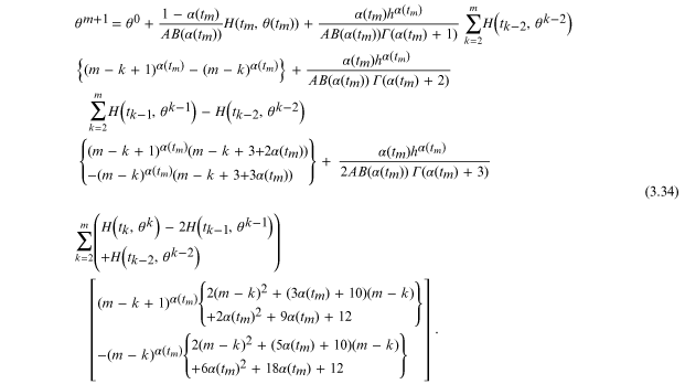 Numerical solution of fractal-fractional variable orders differential ...