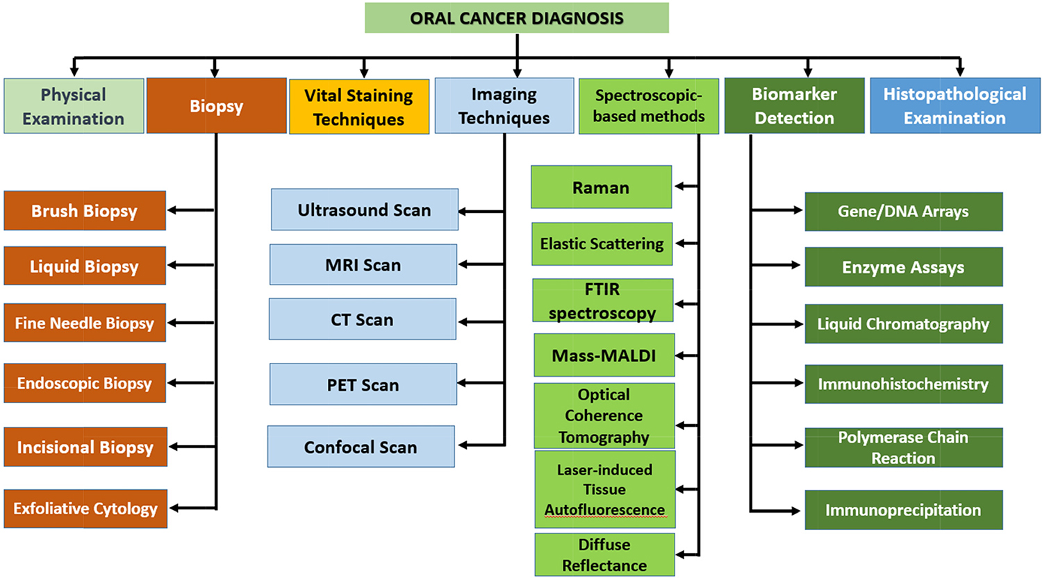 Molecular spectroscopy as an analytical tool for the detection of oral ...