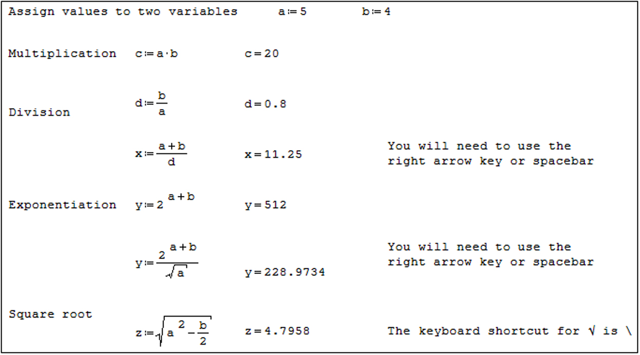 Sp Math Module Code An overview of SMath Suite - Book chapter - IOPscience
