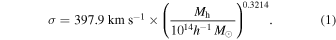 Equation (1)