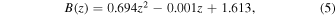 Equation (5)