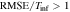 ${\rm{RMSE}}/{T}_{inf}\gt 1$