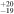 ${}_{-19}^{+20}$