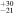 ${}_{-21}^{+30}$