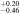 ${}_{-0.46}^{+0.20}$