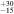 ${}_{-15}^{+30}$