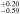 ${}_{-0.59}^{+0.20}$