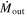 ${\dot{M}}_{\,\rm{out}\,}$