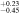 ${}_{-0.45}^{+0.23}$