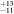 ${}_{-11}^{+13}$