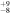 ${}_{-8}^{+9}$