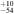${}_{-54}^{+10}$