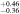 ${}_{-0.36}^{+0.46}$