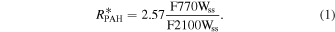 Equation (1)