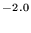 $\mathstrut{^{-2.0}}$