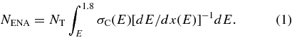 Equation (1)