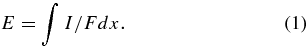 Equation (1)