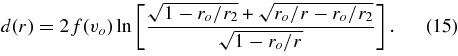 Equation (15)