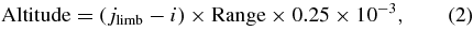 Equation (2)