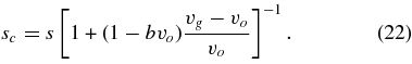 Equation (22)