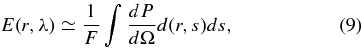 Equation (9)