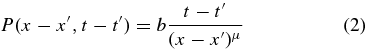 Equation (2)