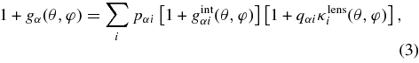 Equation (3)