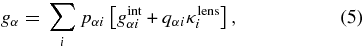 Equation (5)