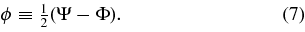 Equation (7)