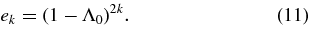 Equation (11)