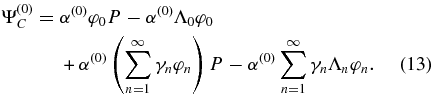 Equation (13)