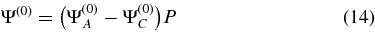 Equation (14)