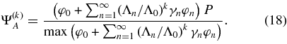 Equation (18)