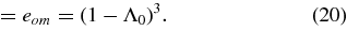 Equation (20)