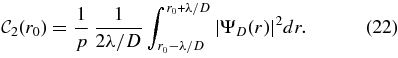 Equation (22)