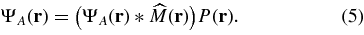 Equation (5)
