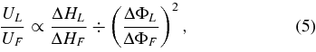 Equation (5)