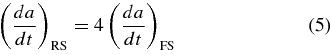 Equation (5)