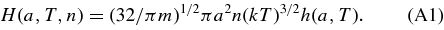 Equation (A1)